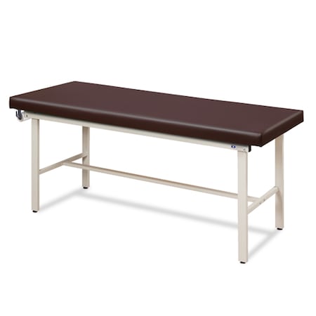 Flat Top Straight Line Treatment Table, Royal Blue